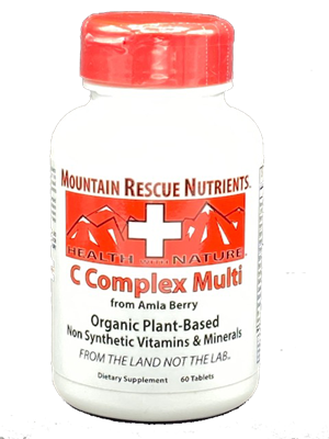 C Complex Multi Organic, Plant based, non synthetic, naturally occurring