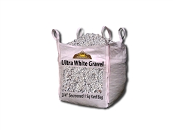 White Ultra Rock 3/4" Per Ton Supersack