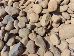 Yosemite Gold River Cobbles 4"- 8" Per Ton Truckload