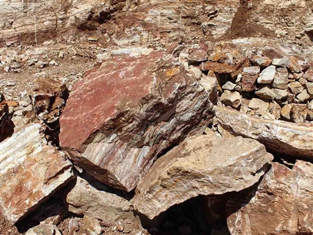 Red Rainbow Onyx Boulder 24" - Landscaping Boulders