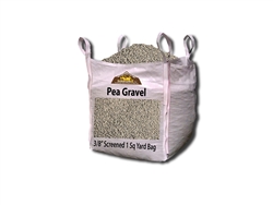 Pea Gravel 3/8" Screened Per Yard - Landscape Supply
