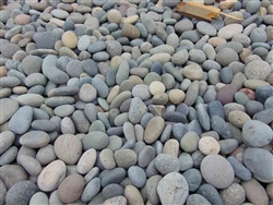 Mixed Colors Mexican Beach Pebble 2" - 3" - Landscape Stone