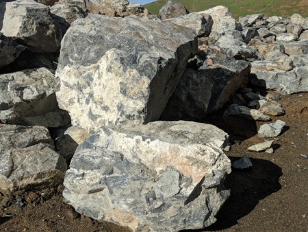 Gray Rust Boulders 36"- 48" Per Each