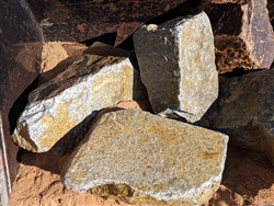 Shasta Blue n Gold Granite Landscaping Rock Boulders 12" - 18"