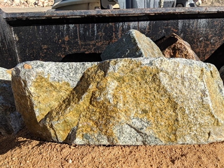 Shasta Blue n Gold Granite Decorative Rock Boulders 30" - 36"