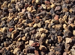 Brown Lava Rock Gravel 3/4" - Landscape Gravel