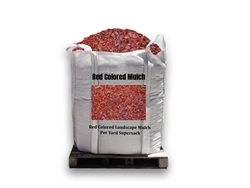 Red Colored Landscape Mulch Per Yard