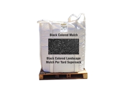 Black Colored Landscape Mulch Per Yard