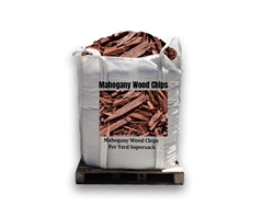 Mahagony Colored Wood Chips Per Yard
