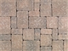 Charcoal Brown Estate Cobble Pavestone - interlocking pavers