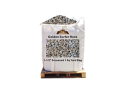 Golden Palomino Gravel 1-1/2" Screened Per Yard - Types of Gravel