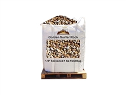 Golden Palomino Gravel 1/2" Screened Per Yard - Types of Gravel