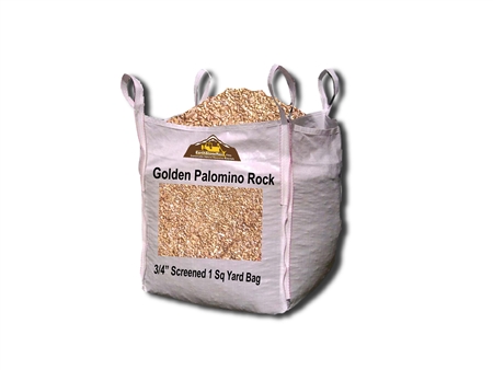 Golden Palomino Gravel 3/4" Per Yard - Types of Gravel