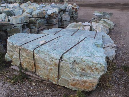 Turquoise Boulders Rock 7 feet - Rock Yard Near Me