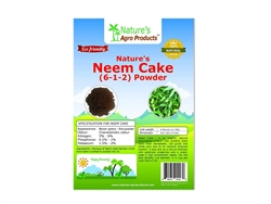 Nature's Neem Cake Powder - organic soil amendments