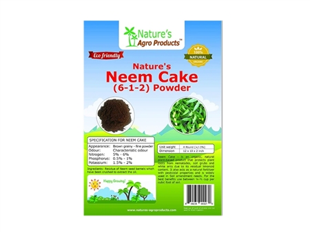 Nature's Neem Cake Powder - organic soil amendments