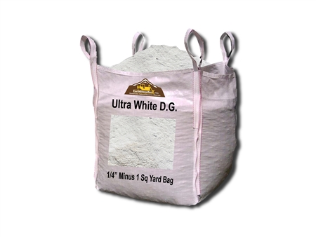 Ultra White D. G. 1/4" Minus