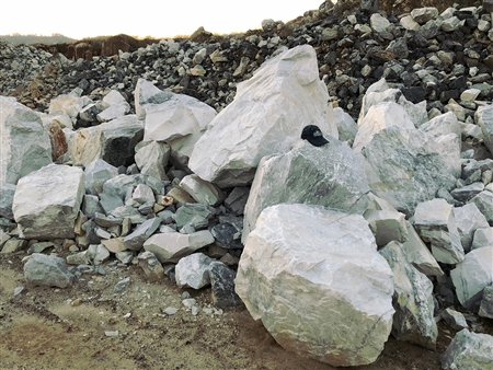 Glacier Green n White Boulders 18"- 24" Per Each