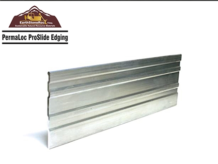 Permaloc ProSlide Black Aluminum Edging 1/8" x 4" x 8ft
