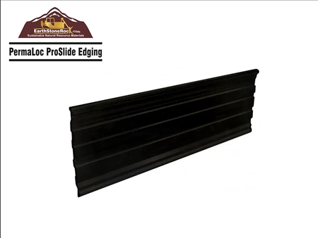 Permaloc ProSlide Bronze Aluminum Edging 1/8 in. x 4 in. x 8 ft.