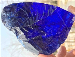 Cobalt Blue Fire Glass 2" - 3"