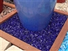 Cobalt Blue Fire Glass 1/2" - 3/4"