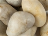 Polished White Pebbles 3/4"- 1-1/4"