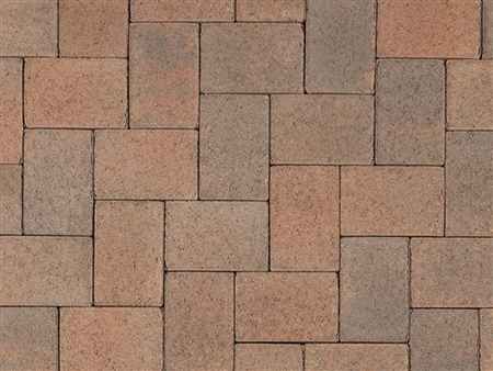 Cream - Brown - Terracotta Antique Cobble Pavers Stone - paver installation