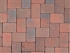 Red - Brown - Charcoal Antique Cobble Pavers Stone - patio paver bricks