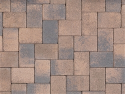 Cream - Brown - Charcoal Appian Cobble Pavers Stone - landscape pavers