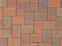 Cream - Brown - Terracotta Appian Cobble Pavers Stone - paver installation