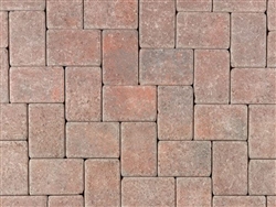 Red - Brown - Charcoal Appian Cobble Pavers Stone - paver contractor