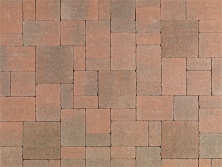 Cream - Brown - Terracotta Castle Cobble Pavers Stone - stones patio