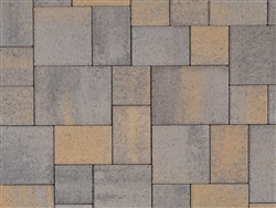 Dark Gray - Copper - Charcoal Courtyard Pavers Stone - masonry supplies