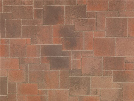 Cream - Brown - Terracotta Heartland Pavers