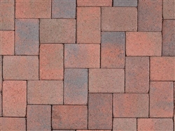 Red - Brown - Charcoal Holland Pavers