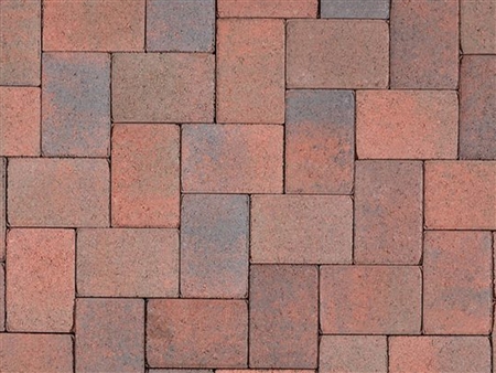 Red - Brown - Charcoal Holland Pavers