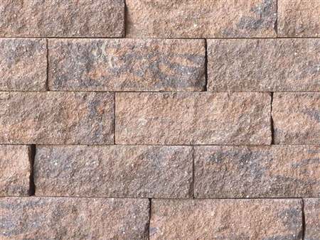 Tango Project Wall Block Pavers Cream - Charcoal - Brown -  Landscaping Pavestone