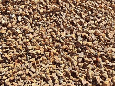 Chocolate Caramel Rock Gravel 1" - Landscape Gravel