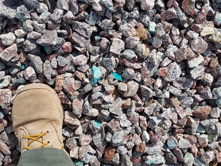 Curacao Blue Rock Gravel 1" - 3" - Landscape Gravel