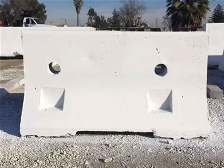 Concrete Block 5ft K-Rail Barrier Per Each - Flood Control Materials