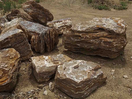 Black Onyx Boulder 24" - Decorative Stone