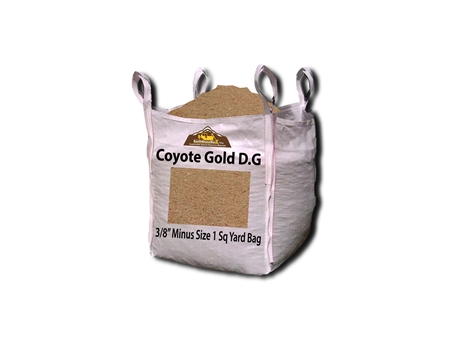 Coyote Gold Decomposed Granite 3/8" Minus - Types of D.G.