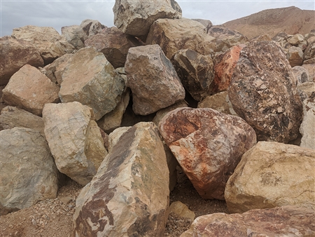 Mojave Sunset Landscape Boulders Rocks 30" to 36"