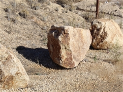 Golden Queen Granite Decorative Boulders 24" - 30"