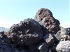 Black n Burgundy Lava Boulders 30" - 36"