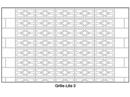 4 x 8 x 16 Breeze Block - Grille-Lite 3