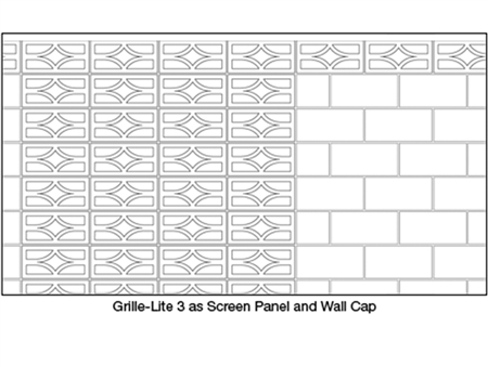 8x16 Breeze Block - blocks construction