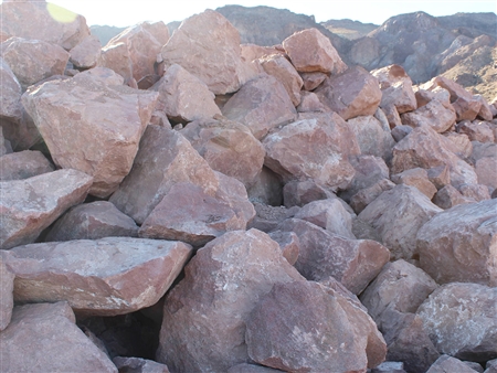 Sangria Summer Red Landscape Boulders Rock 12" to 18"