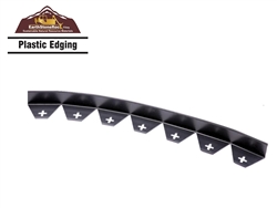 Dimex EdgePro Professional Black Plastic Edging 5-1/2" x 20ft - landscape border